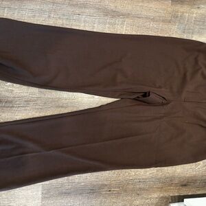Style & Co. Women's Brown Wide-Leg Trousers